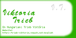 viktoria trieb business card